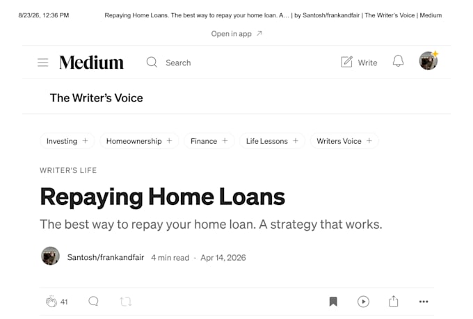 write authentic SEO optimized personal finance and real estate articles